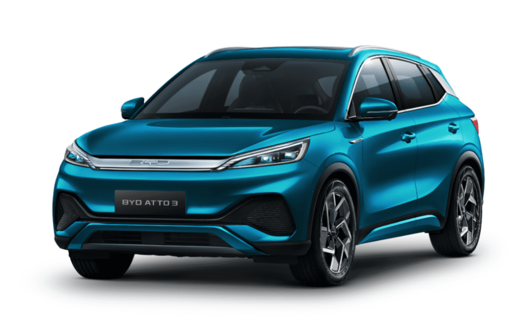 Renting BYD Atto 3