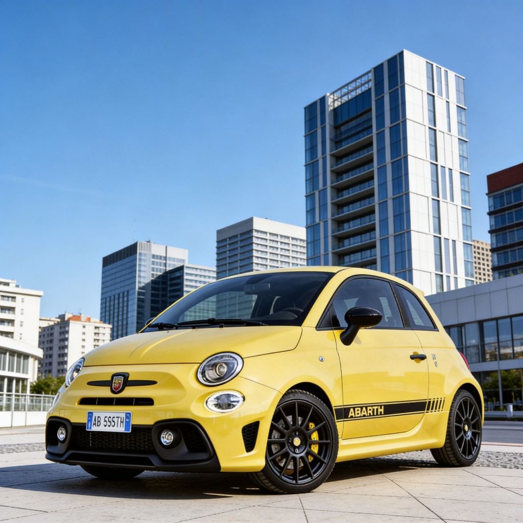Renting Abarth 595