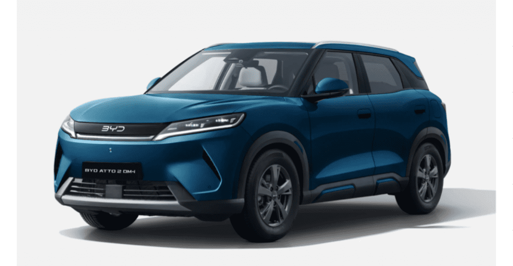 Renting BYD Atto 2